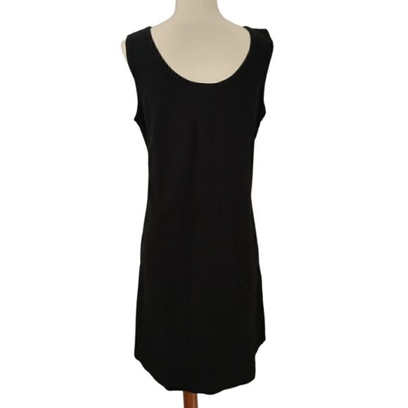 Easy Apparel Graphic Print Dress S Cover Up Lounge Black USA Flip Flops Beachy - Picture 5 of 16